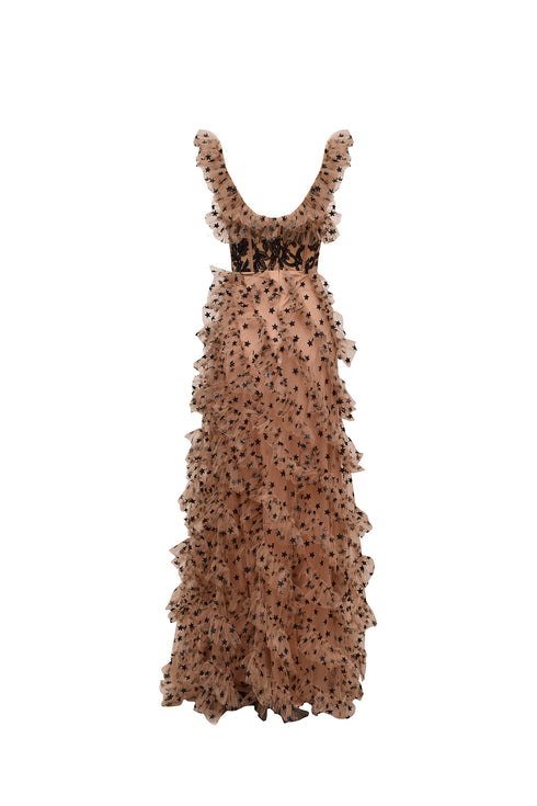 BRA FORM FLOUNCE DRESS - Barrus London
